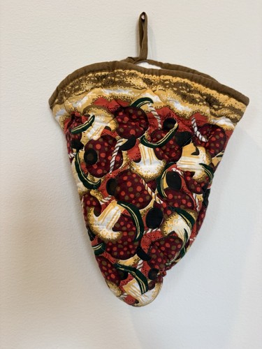 Pizza oven mitt funny veggie - pizza,