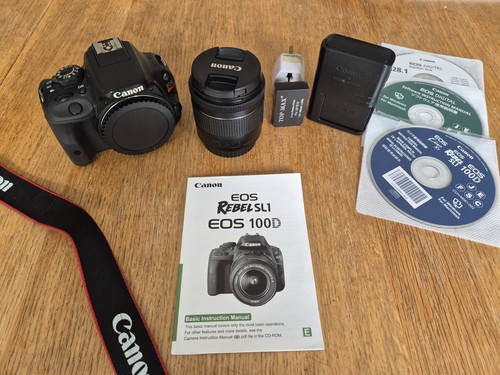 Canon eos 100d - rebel, sl1