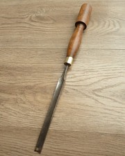 Vintage long paring gouge  chisel  1/2in  - 'Ibbotson & Co'