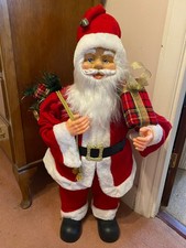 3FT FREE STANDING FATHER CHRISTMAS SANTA CLAUS SHOP STORE or HOME DISPLAY