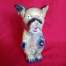 VINTAGE 1930s BONZO DOG LUSTRE WARE FIGURE