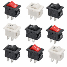 2 Mini Rocker Switches KCD1-11