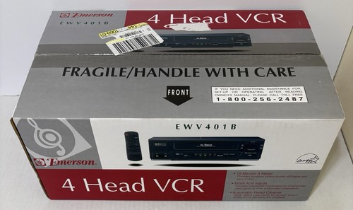Emerson ewv401b 4head - emerson, vhs