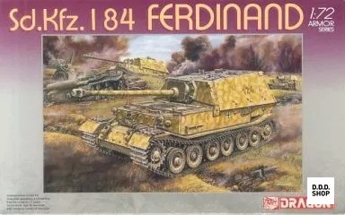 Kfz 184 ferdinand - 1/72, wwii