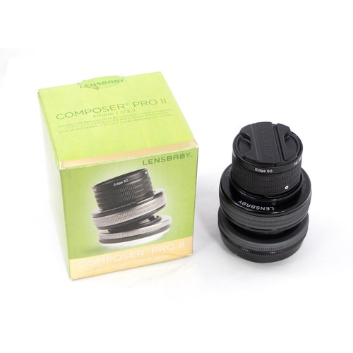Mint boxed lensbaby - boxed,