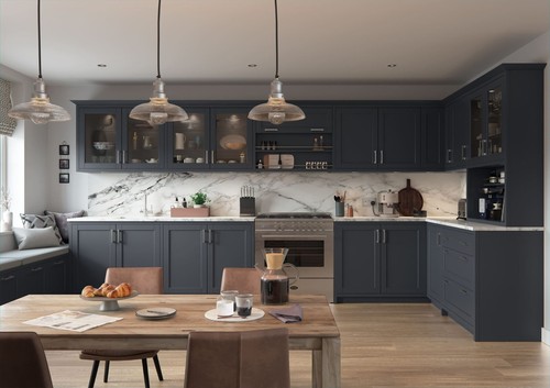 Dawson indigo kitchen doors - dawson,