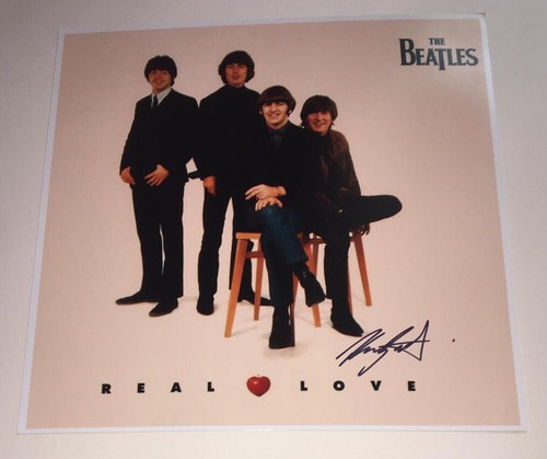 Signed kevin godley the beatle - kevin,