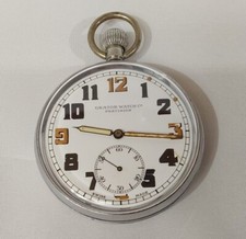 WW2 Military Pocket Watch With