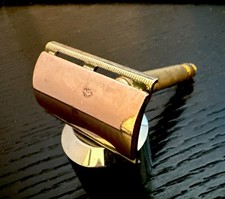 Gillette red brass gold - gold, ball