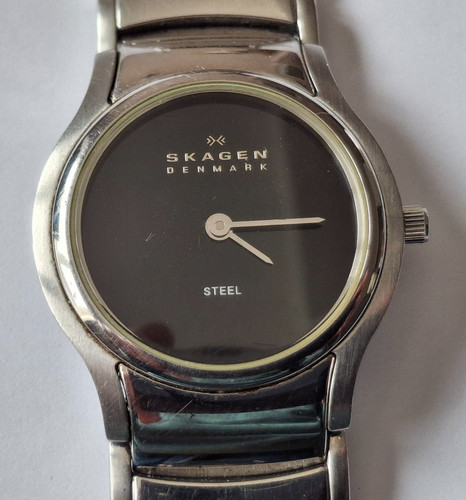 Skagen steel ladies quartz - "steel",