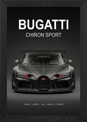 Angry black bugatti chiron - angry,
