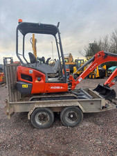 indespension plant trailer 2700kg Twin Axle Braked Beaver Tail Ifor Brian James