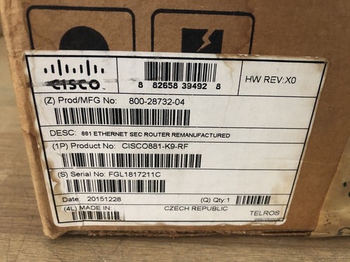 Cisco 881 with - , psu