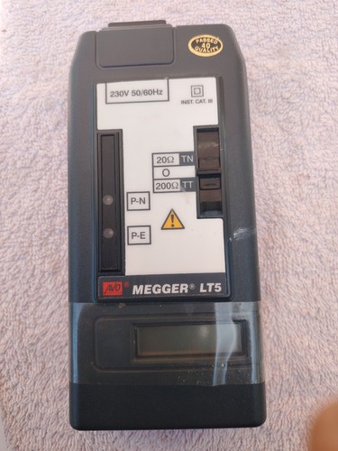 Megger lt5 digital - megger, loop
