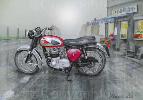 Bsa super rocket 1960 - bsa, 1960's