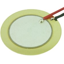 Leaded 27mm Piezo Element