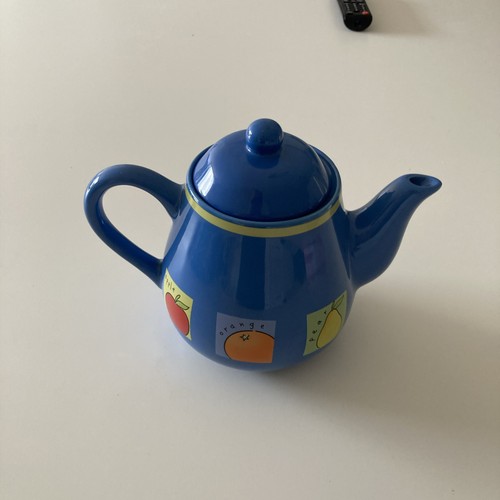 Rayware fruit teapot blue - rayware,