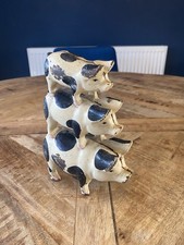 Vintage Cast Iron Stacked Pig