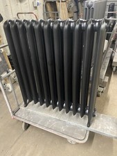 Cast Iron Princess Radiator 11 Section In Black 