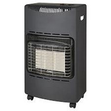 Greengear Mobile Gas Heater Butane 3 Heat Settings Black Portable 4.2kW