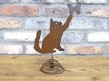Wobbly Rusty Metal Garden