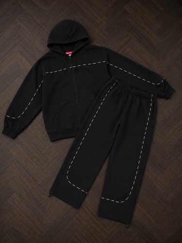 Supreme piping zip - supreme, hooded