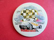Vintage Halibrand Racing Wheels 1947-1997 50th Anniversary Advertising Pinback
