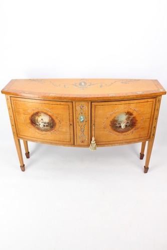 Victorian painted satinwood - victorian,