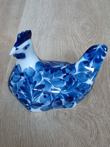 Librasco hand painted hen - hand,