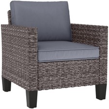 Outsunny Single Rattan Chair