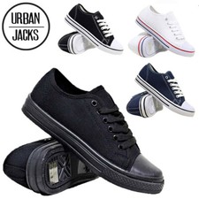 MENS LACE UP CASUAL CANVAS