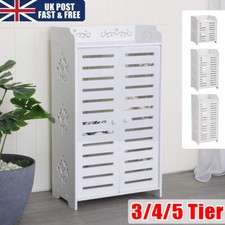 5 Tier Wooden Shoe Rack