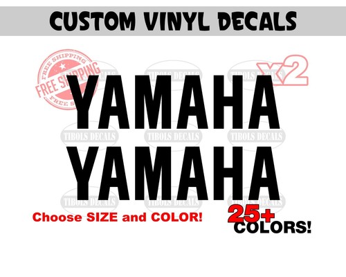 Yamaha decals - yamaha,