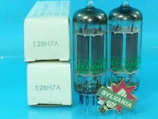 SYLVANIA 12BH7A  TUBE 1977