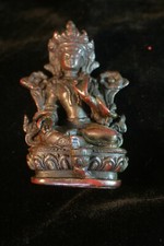 GREEN TARA RESIN STATUE 10cm