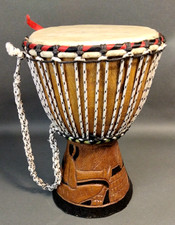 Djembe Wooden Drum - Hand