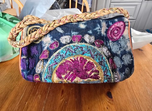 Beautiful indigo moon bag - indigo,