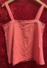 Feminella Ladies Pink Blouse, Size 14. SW175