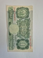 Old English One Pound Banknote Peppiatt