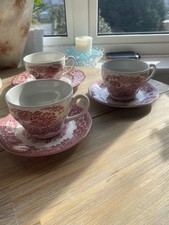Vintage English Tableware By Unicorn " Woodland" 6 Pieces