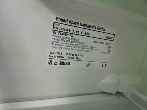 Bosch kgv33vw31g white - kgv33vw31g,