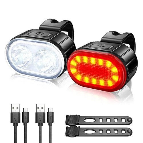 Usb rechargeable bicycle light - usb,