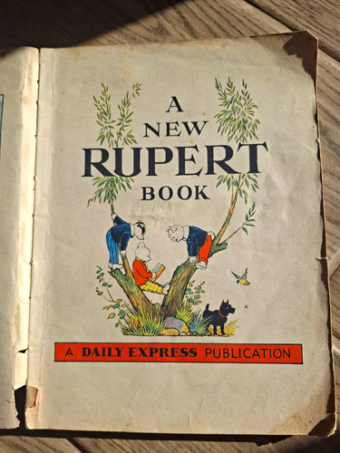 Vintage 1945 rupert bear - vintage,