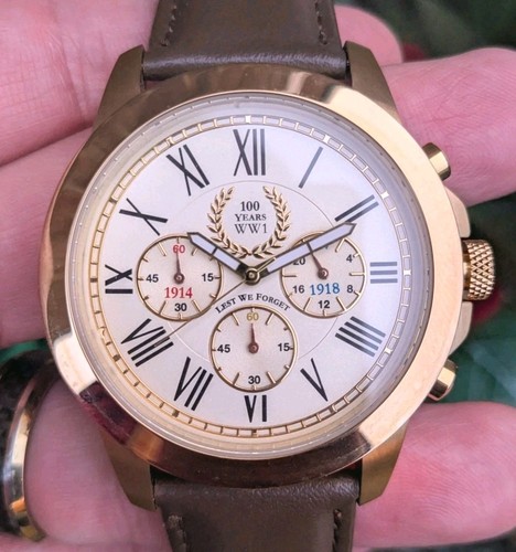 Ww1 lest forget chronograph - we,