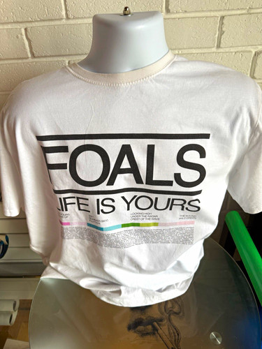 Foals life yours white - life,