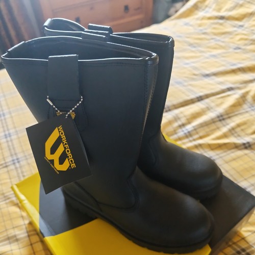 Mens leather rigger safety - leather,