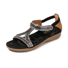 Womens Sandals - Flat Wedge