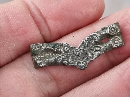 Late roman bronze silvered - late, bronze/silvered