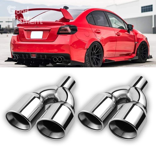 Dual exhaust pipe - 9.5", tips