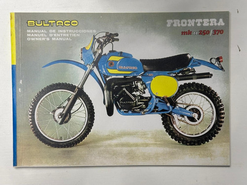 Bultaco frontera mk11 250 - bultaco, 250/370